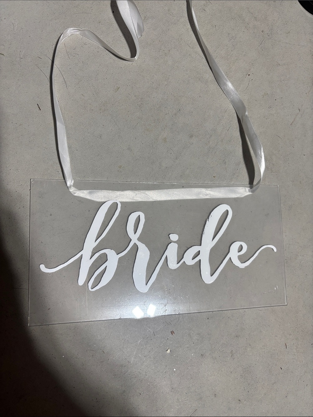 Bride Sign - Picture 2 of 3